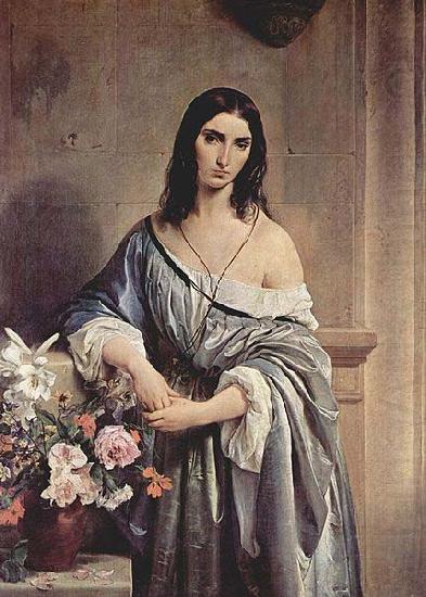 Melancholischer Gedanke, Francesco Hayez